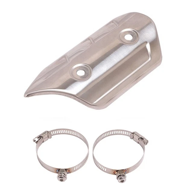 Piastra Isolamento Terme Universale Moto Piastra Scarico Tubo - Copertura Calda Verbin6656