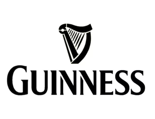 Guinness Beer 11" x 8.5" Custom Stencil FAST FREE SHIPPING