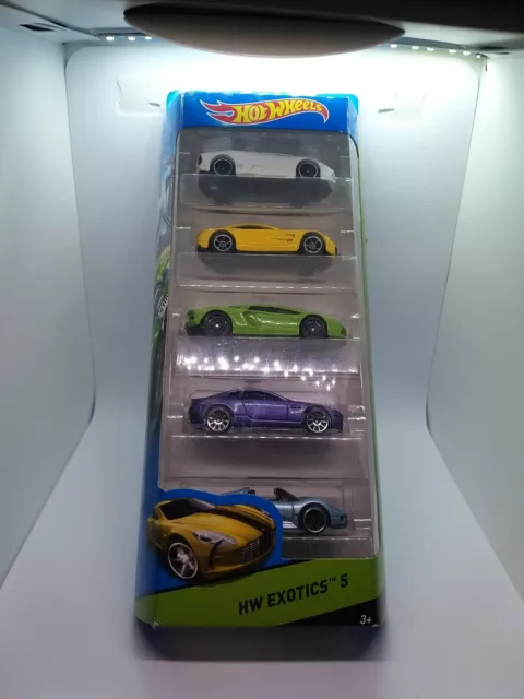 Hot Wheels Exotics 5 Pack 2014 Rare