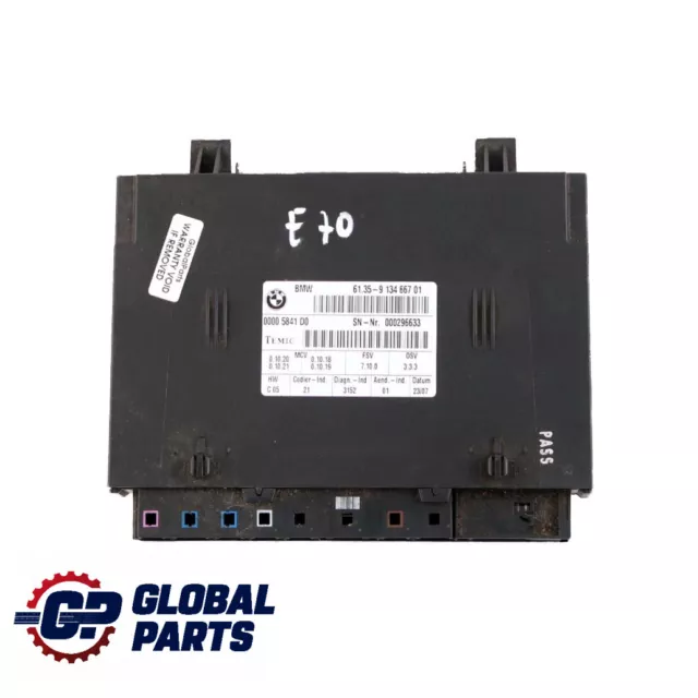 BMW X5 Series E70 E87 E90 E91 E92 Seat Control Unit Module ECU 9134667