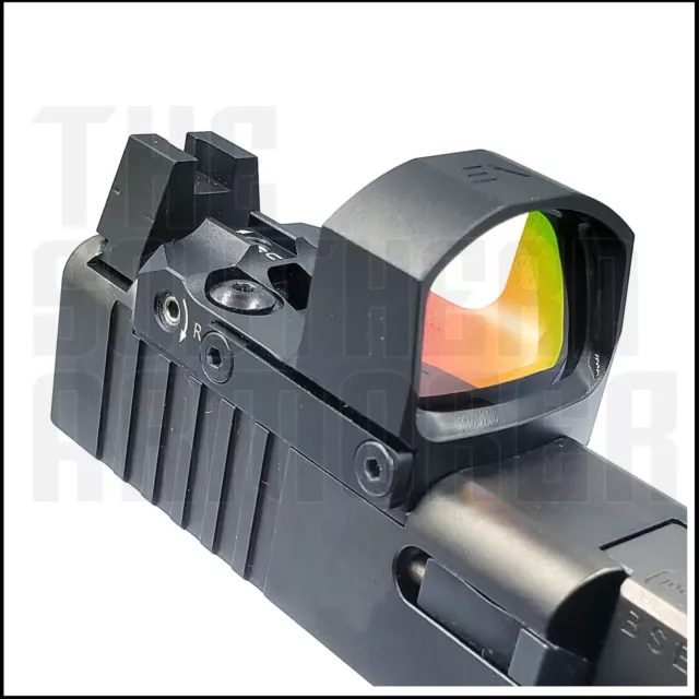 Side Tray Pistol Reflex Red Dot Sight For Glock 43X Mos 48 Mos Shield Footprint