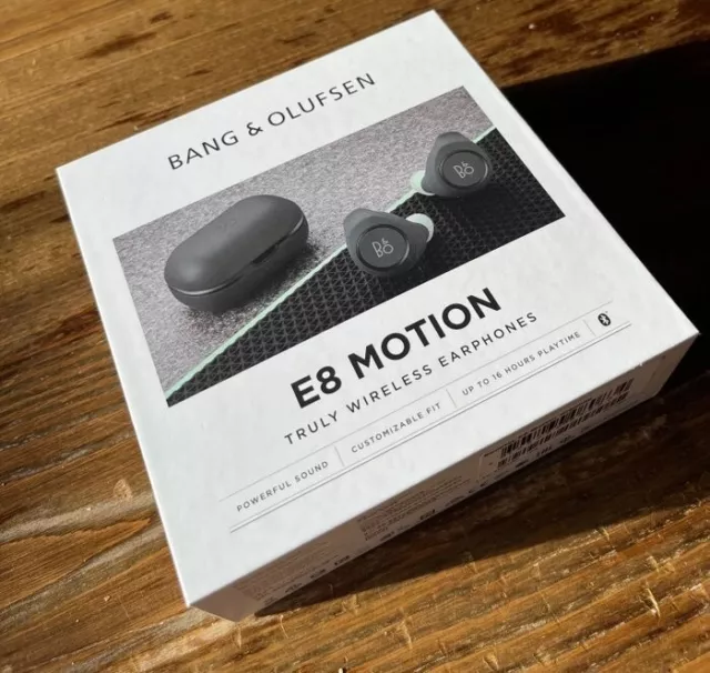 Bang & Olufsen Beoplay E8 2.0 True Wireless Earphones Qi Charging Black