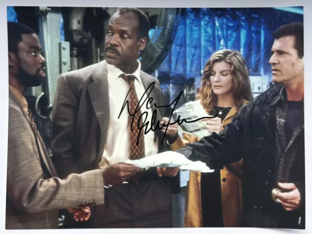 Danny Glover Genuine 8x6" hand signed photo COA & Hologram Lethal Weapon