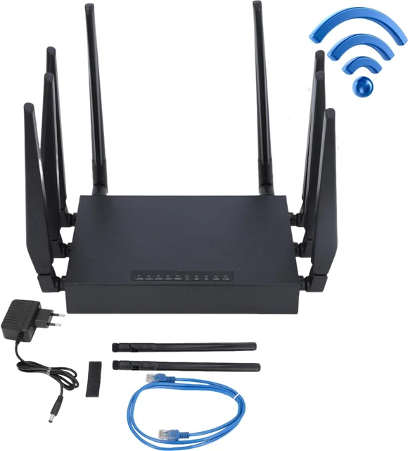 Router Portatile 4G LTE Con Slot SIM – Hotspot WiFi Tascabile, 300 Mbit, Batteria 3200 MAh, Sbloccato Per Viaggi