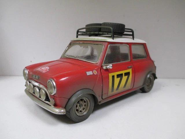 Mini Cooper S 1964 Rallye Monte Carlo - Solido N144 1/16 - Sans Boîte