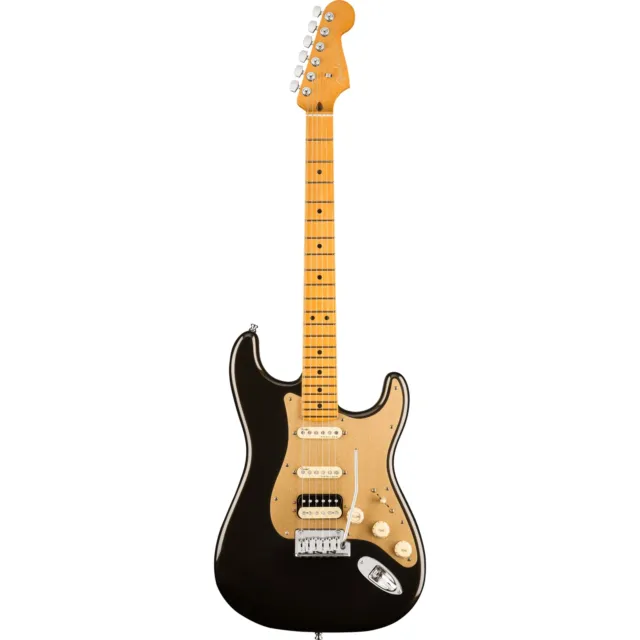Fender American Ultra Stratocaster HSS MN Texas Tea - E-Gitarre