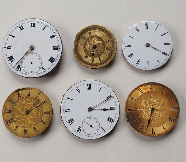 6 SWISS POCKET Watch Movements Geneve. EUR 36,07 PicClick DE
