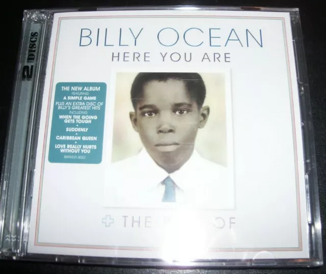 BILLY OCEAN Here You Are + The Best Of Greatest Hits (Australia) 2 CD – New