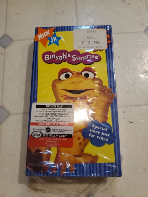 NICK JR VHS Gullah Gullah Island Binyah's Surprise (Special Story Tape ...