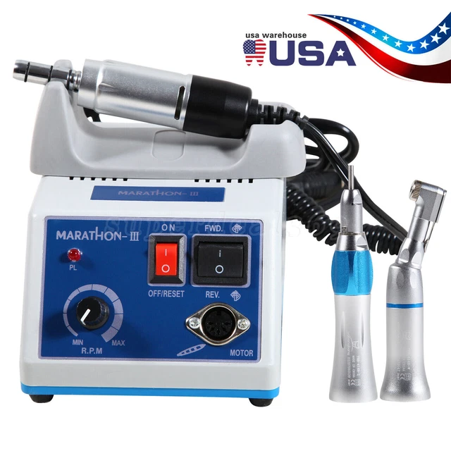 ELECTRIC MICROMOTOR DENTAL Lab Marathon 35K RPM Polishing/Low Speed