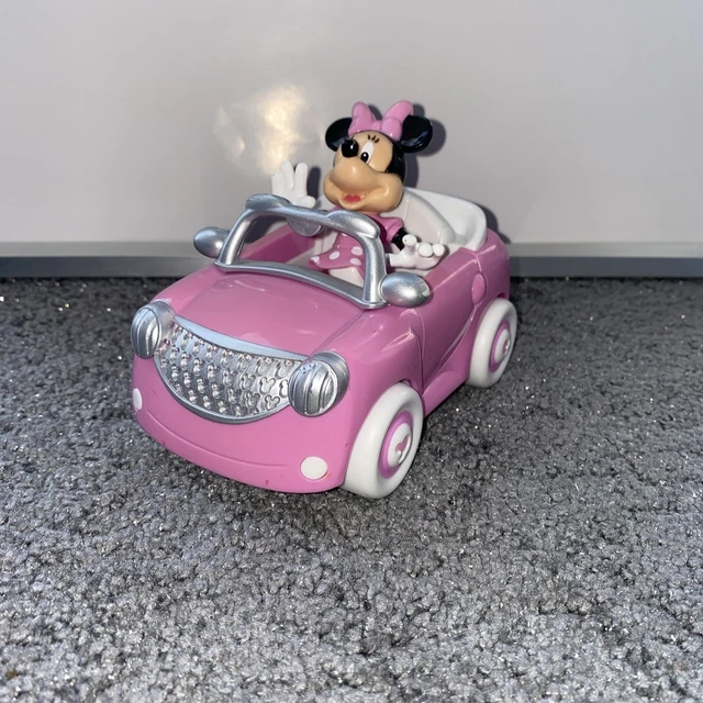 DISNEY MINNIE MOUSE Pink Car Mickey Mouse Clubhouse Pull Back Car EUR ...
