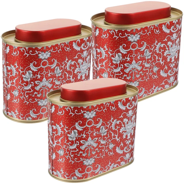 3 piezas organizador de latas de té para bolsas de té vaso de té contenedor café