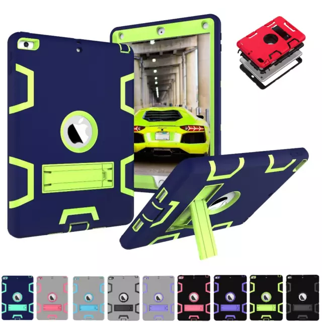 For Apple iPad Mini 4/5 Hybrid Shockproof Heavy Duty Tough Hard Case Stand Cover