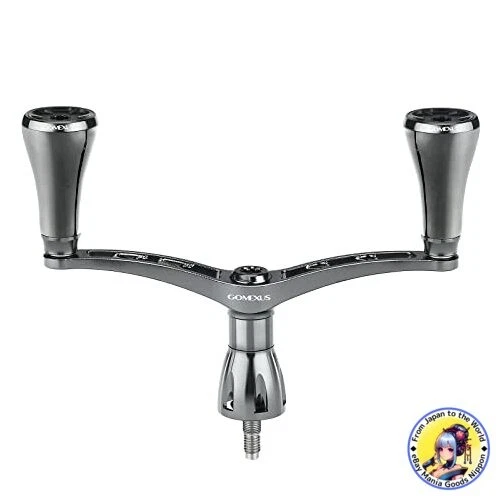 GOMEXUS STELLA 98MM Double Handle Titanium Knob Gunmetal