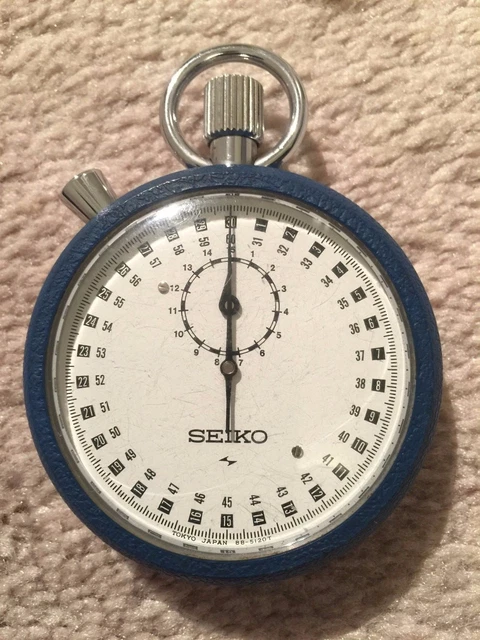 VINTAGE SEIKO TOKYO JAPAN 88-5120T Mechanical STOPWATCH Stop Watch