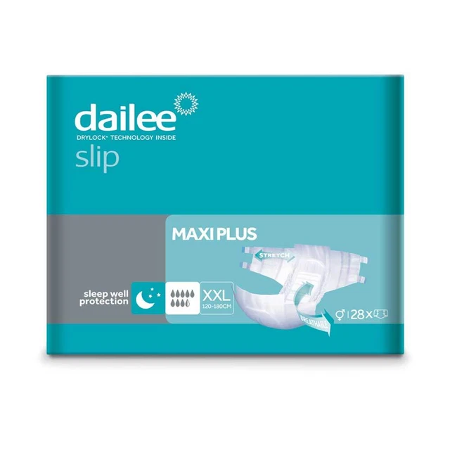 Dailee Slip Maxi Plus XXL, 28 Pièce (1 Pack)