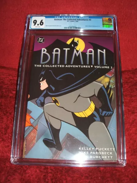 Batman The Collected Adventures 2 Cgc 9.6 White Pages Dc Comics