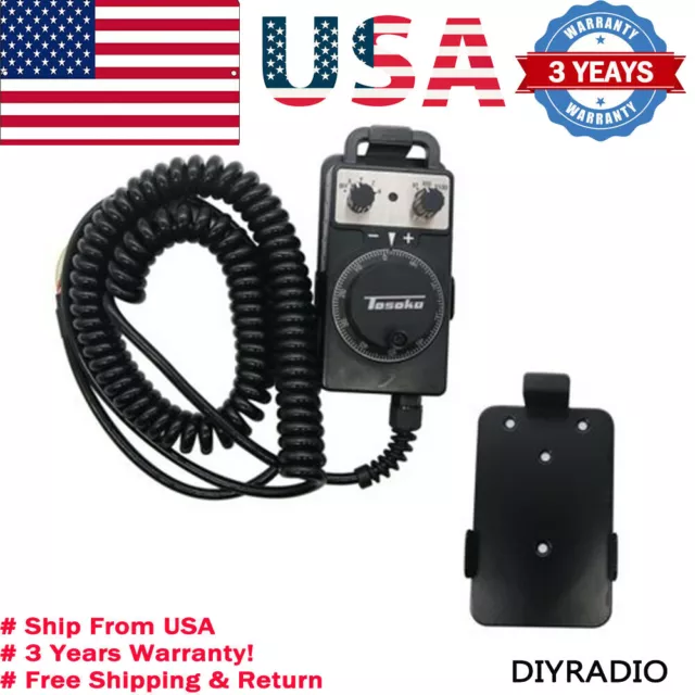 5V 100PPR CNC Manual Pulse Generator MPG Pendant HC115 for TOSOKU for FANUC 【US