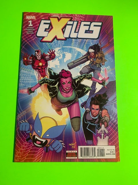 Marvel EXILES #1 NM 1st Older Khan New VALKYRIE Cover App Thor Tessa Thompson