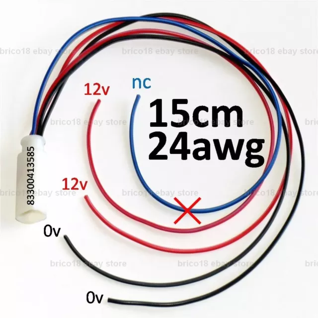 BMW Câble Accessoire 83300413585 15cm/24awg/4f - R1200 S1000 GS RS RT S1000 XR F