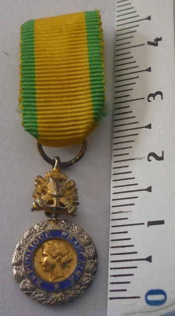 Médaille Etoile Civique - Réduction Miniature - France