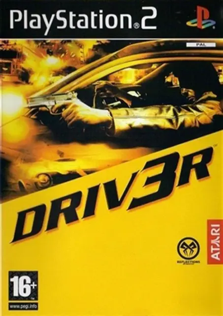 Driver 3 - Sony PS2 PlayStation 2 DRIV3R Action Racing Shooter Videogioco
