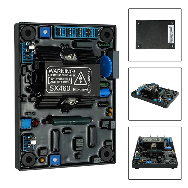 Régulateur De Tension Automatique SX460 AVR Pour Générateur Monophasé - Protection Surtension Et Basse Vitesse