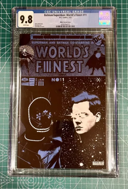 Batman Superman World's Finest #11 Jack White Variant CGC 9.8