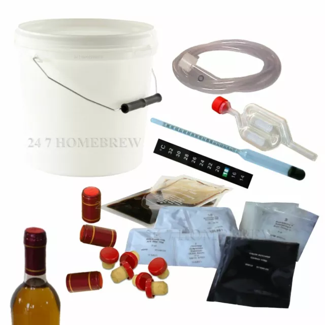 Bourbon Making Kit - 4.5L High Alcohol Homebrew 20% ABV Whisky Moonshine Spirit