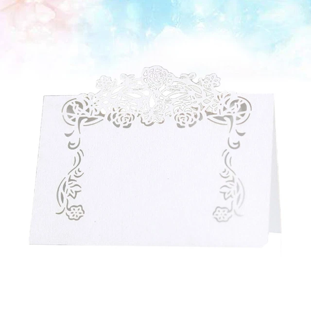 Set 16 Pezzi Portacarte Da Tavolo Sposa E Sposo – Romantiche Decorazioni In Resina Per Matrimonio E Banchetto - 5