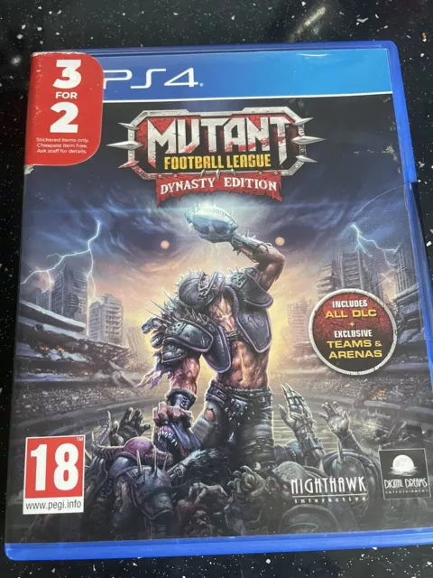 Mutant Football League Dynasty Edition PS4 Pre Owned