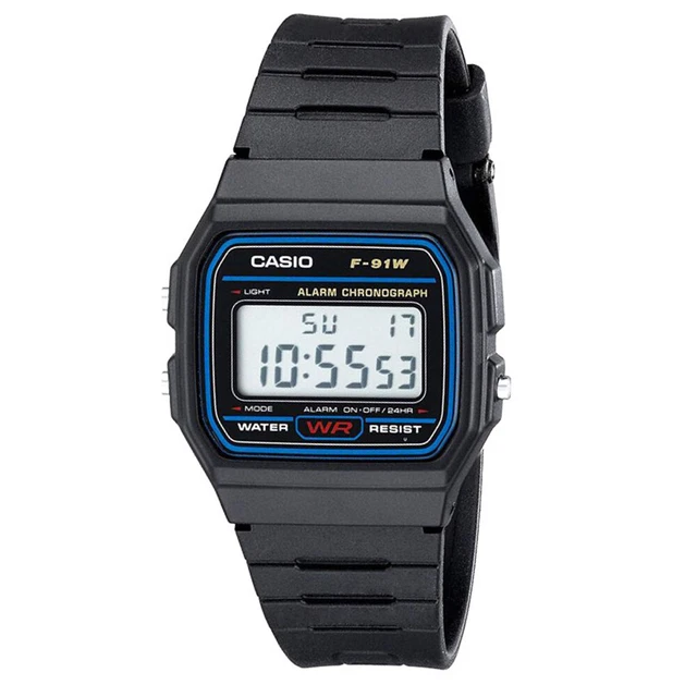 orologio da polso uomo casio vintage donna bianco mq24 nero classico f-91w sport