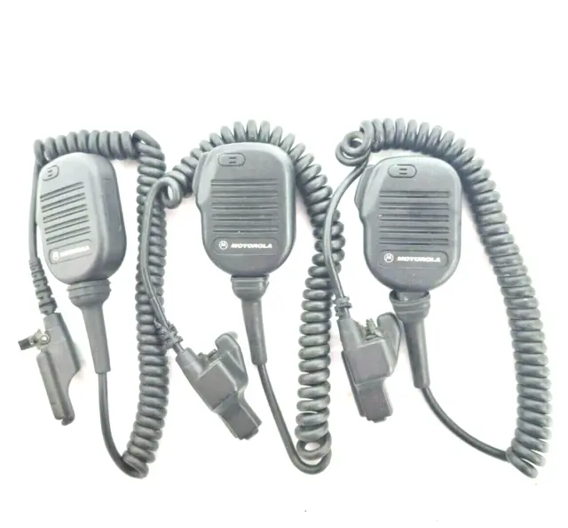 X3 - Motorola NMN6191C Speaker Microphone For XTS, MTS, XTS5000, XTS3000 Mic