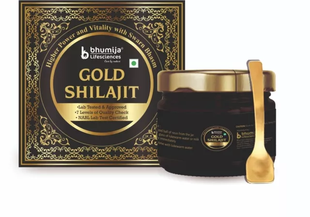 Reines 100 % Himalaya-Shilajit, GOLD-Harz, organisch, äußerst wirksam,...