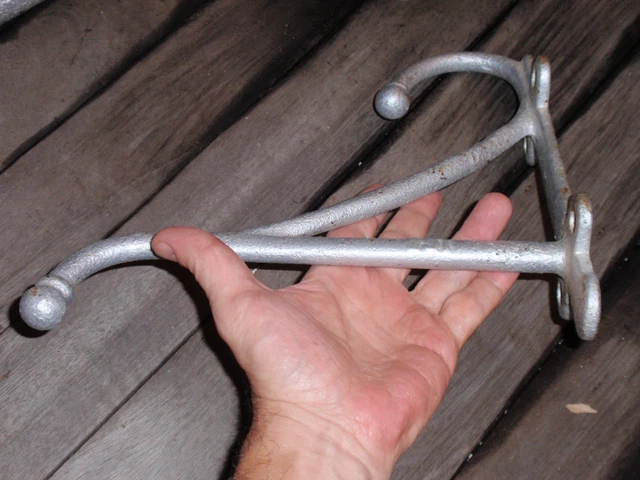 Antique / Vintage Large Hook /Hanger  Industrial Hardware   Garden  Barn