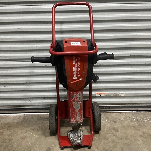 HILTI TE 3000AVR Electric Demolition Jack Hammer Breaker w/Cart Parts