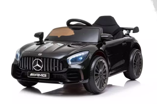 Mercedes AMG-GTR SPORTWAGEN KINDERAUTO KINDERFAHRZEUG ELEKTROAUTO 12V  Schwarz