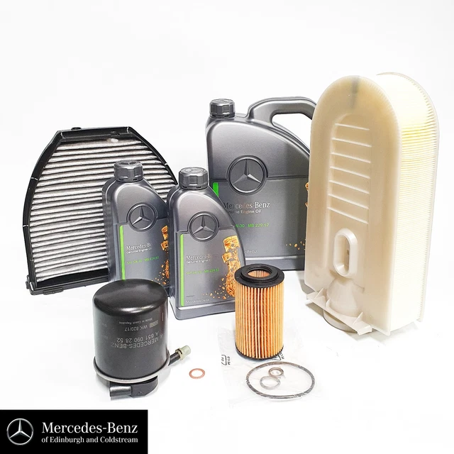 GENUINE MERCEDES SERVICE Kit C Class C220CDI w204 651 DIESEL Oil and