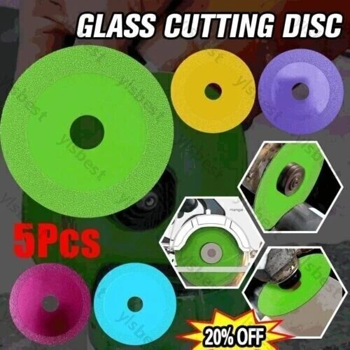Lama per sega a disco diamantato sinterizzato da5 pezzi per marmo vetro ceramica