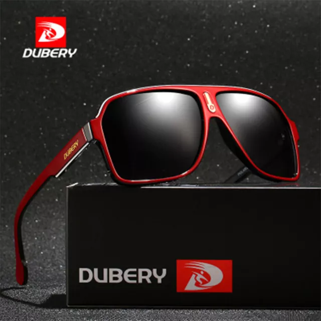 New DUBERY Man Sunglasses Polarized UV400 Glasses Sports Driving Fishing Eyewear