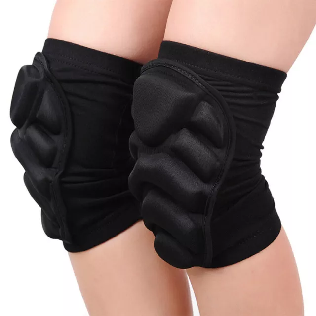 1 Pair Protective Knee Pads Thick Sponge Anti-slip Collision Avoidance Knee Pads