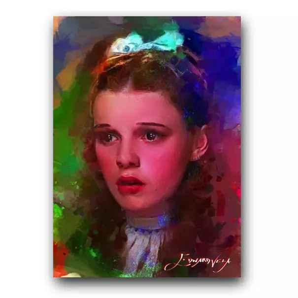 The Wizard of Oz Dorothy #21 Art Card Limited 1/50 Vela (Movies Characters)