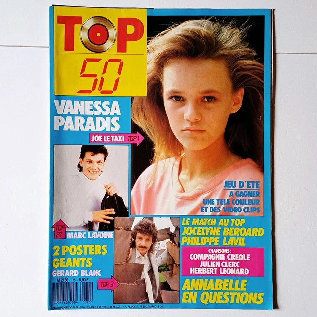 RARE MAGAZINE TOP 50 N° 10 Avec Poster The Cure David Bowie Hallyday Balavoine EUR 15,00