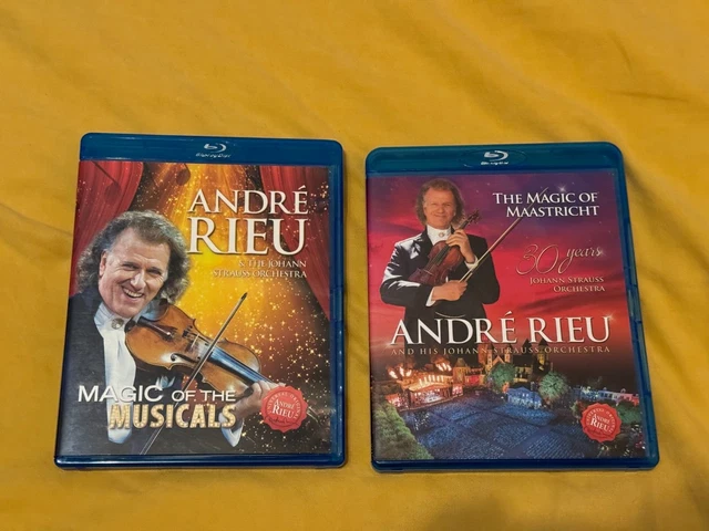 ANDRE RIEU - Magic of the Musicals & Maastricht - Blu-Ray Bundle ...