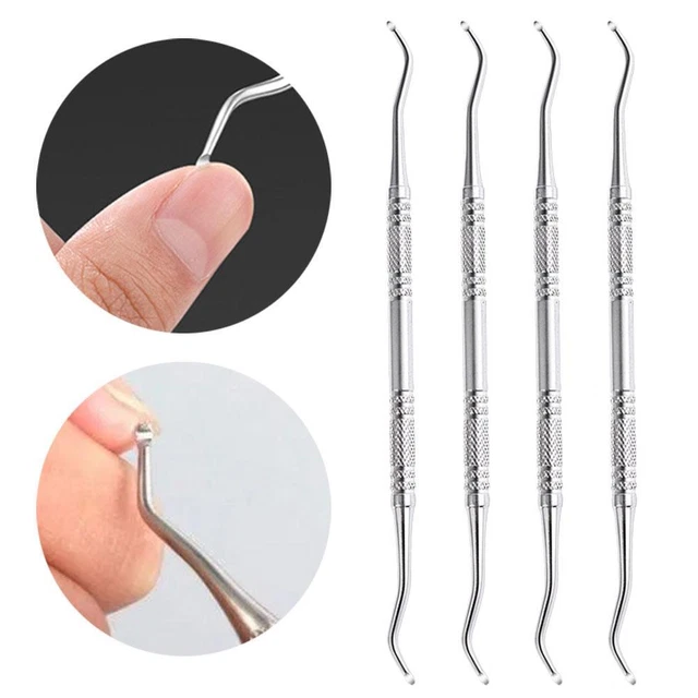 Lot De 2 Coupe-ongles En Acier Inoxydable Avec Lime - Neuf - Pour Manucure