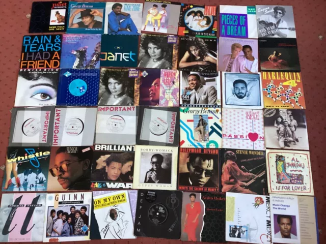 SOUL / FUNK & RnB DISCO 7” VINYL RECORD COLLECTION ** 77 CLASSICS & HARD TO FIND