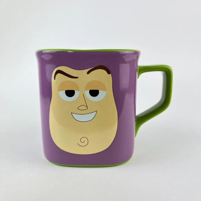 DISNEY STORE OFFICIAL Toy Story Buzz Lightyear 'Happy/Sad' Coffee Mug ...
