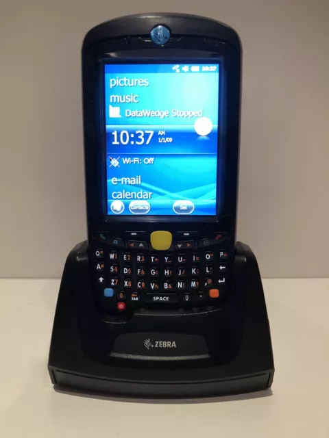 Zebra Motorola Symbol MC55A0 Barcode 2D Scanner PDA Mobile MC55A + Cradle