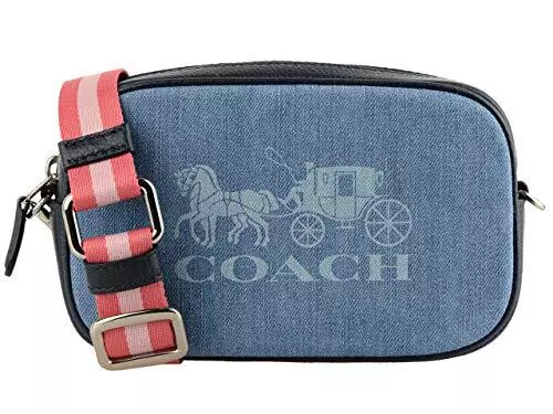 [Coach] Shoulder Bag 2way Hip Bag Waist Pouch Mini Outlet 90393 Denim