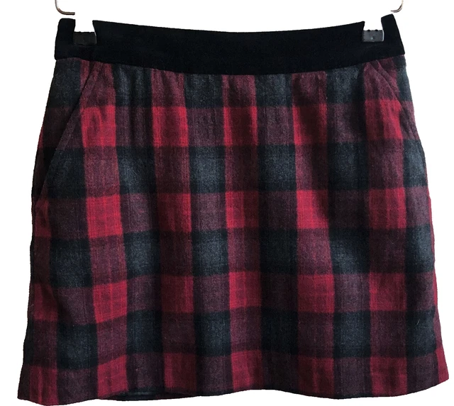 Jack wills black deals velvet skirt